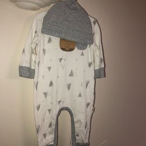 Brand new baby boy cotton sleeper with tags